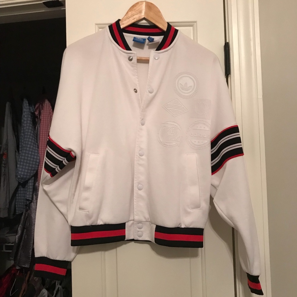 Adidas Originals Sample Varsity Track Jacket Small - Picture 1 of 6